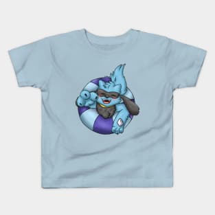 Swimmer boi (Fox) Kids T-Shirt